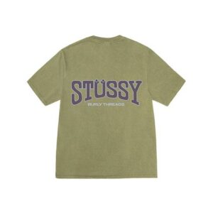 Stussy Marque Threads Vert T-Shirt