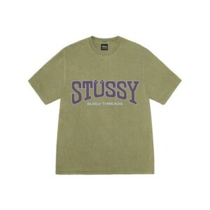 Stussy Marque Threads Vert T-Shirt
