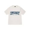 Stussy Marque Threads Blanc T-Shirt