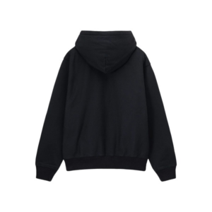 Stussy Marque Capuche Zippé Noir Pull
