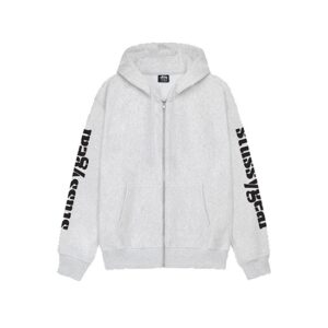 Stussy logo Marque Capuche Zippé Gear Pull
