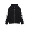 Stussy logo Marque Capuche Zippé Gear Noir Pull
