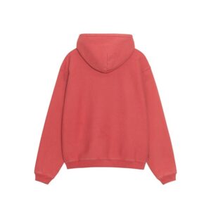 Stussy logo Marque Capuche International Rouge Pull