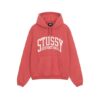 Stussy logo Marque Capuche International Rouge Pull