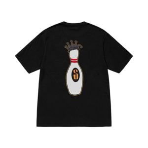 Stussy Marque Kingpin Noir T-Shirt