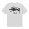 Stussy Marque Logo Paris Fog T Shirt