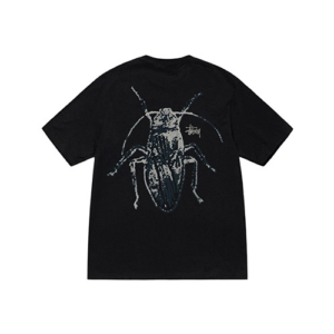 Stussy Marque Logo Roach Noir T-Shirt
