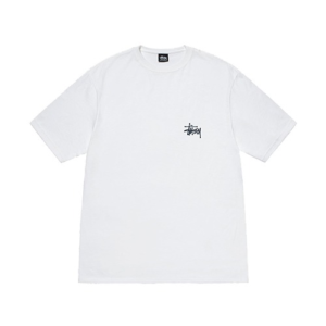 Stussy Marque Logo Blanc Roach T-Shirt