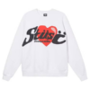 Stussy Marque Coeur Blanc Sweatshirt