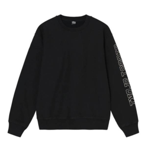 Stussy Logo Marque Ras Du Basique Sweatshirt