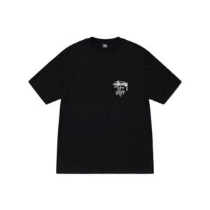 Stussy Logo Half Marque Tuff Stuff Noir T-Shirt