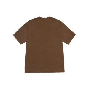 Stussy logo Half Marque Venus Oval Marron T-Shirt