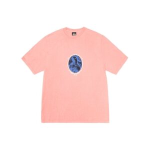 Stussy logo Half Marque Venus Oval Rose T-Shirt