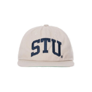 Stussy Marque Logo STU Beige Casquette