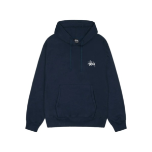 Stussy Marque Capuche Marine Pull