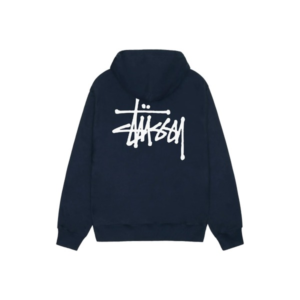 Stussy Marque Capuche Marine Pull