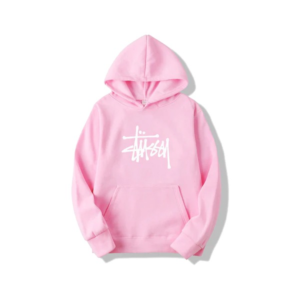 Stussy Marque Capuche Pink Pull